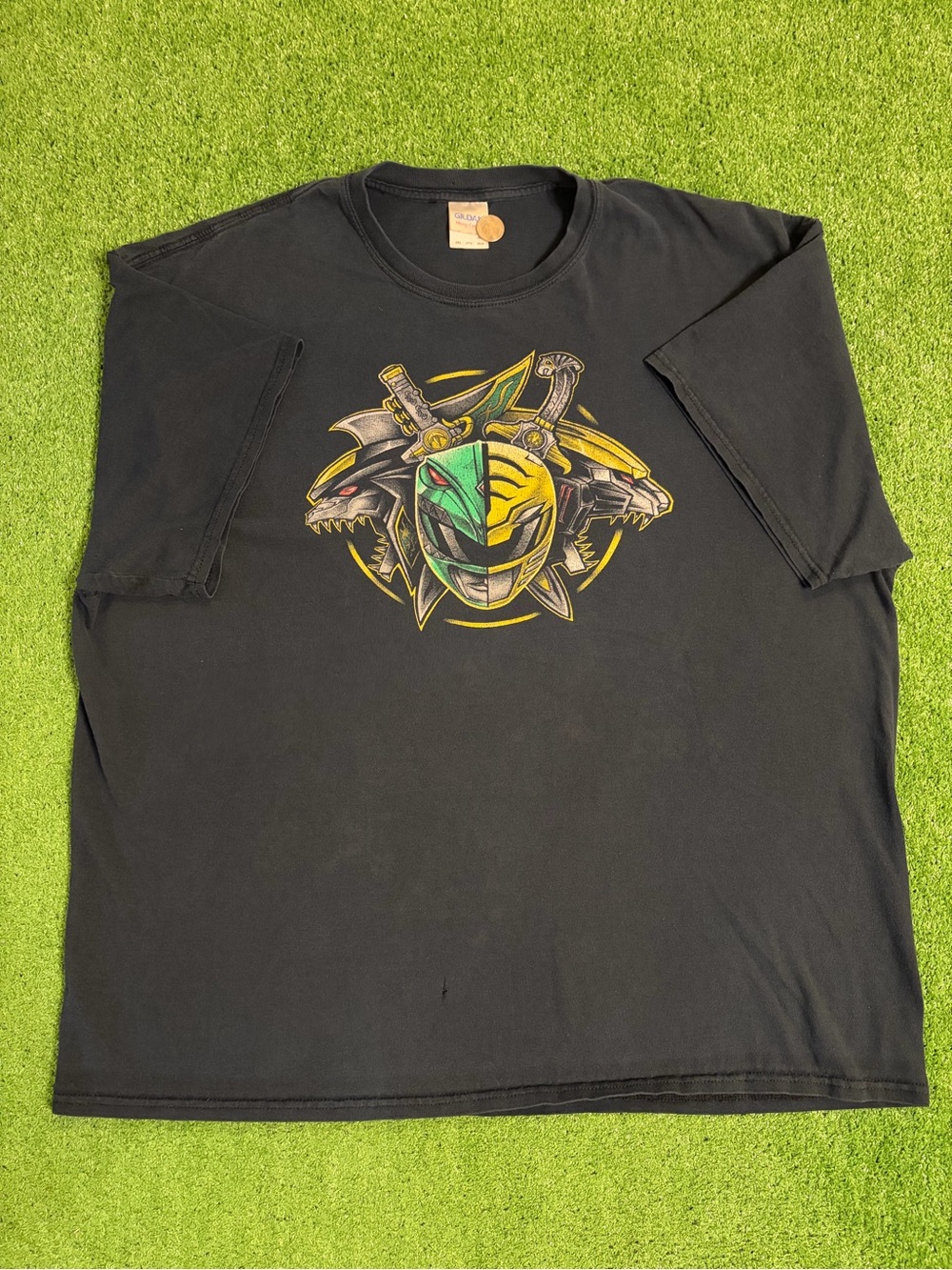 Vintage Power Rangers Dragonzord Crest T-Shirt